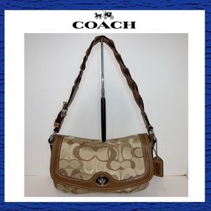 Coach Chelsea Optic Art Signature Canvas Purse